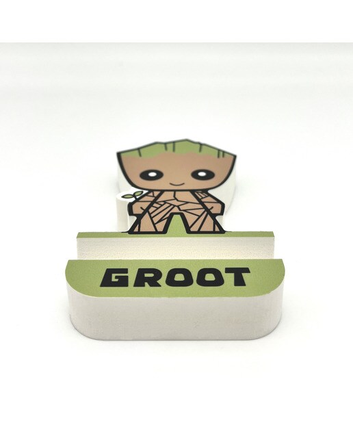 Soporte móvil madera Groot Marvel Wondee 2