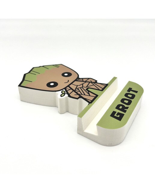 Soporte móvil madera Groot Marvel Wondee 3