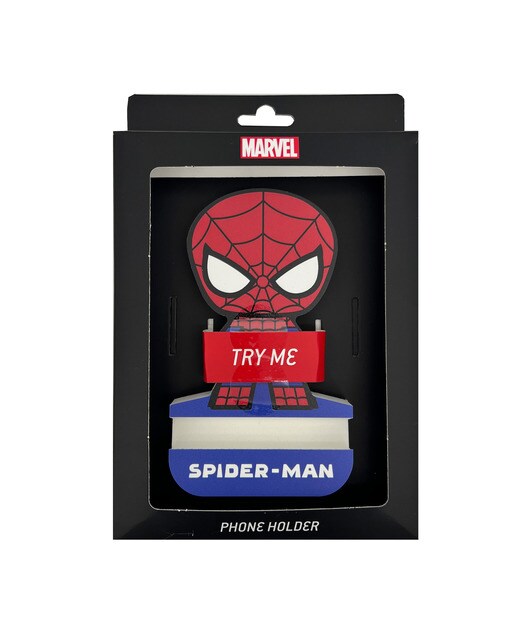 Suporte de Telemóvel Madeira Spiderman Marvel Wondee 7