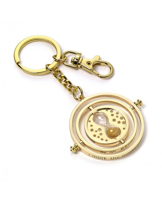 Porta-chaves Dourado Harry Potter Giratempo 1