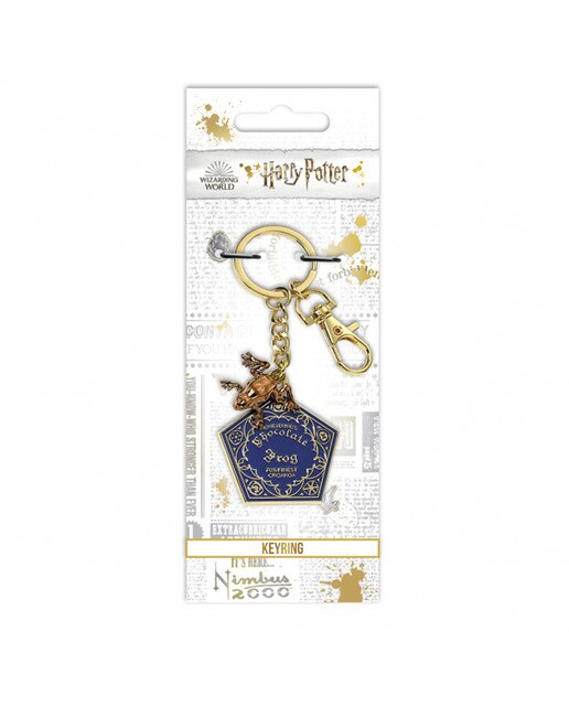 Porta-chaves Harry Potter Rã de chocolate e caixa 2