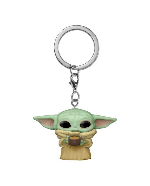 Llavero Funko POP Star Wars El Mandaloriano El Niño Con Cuenco