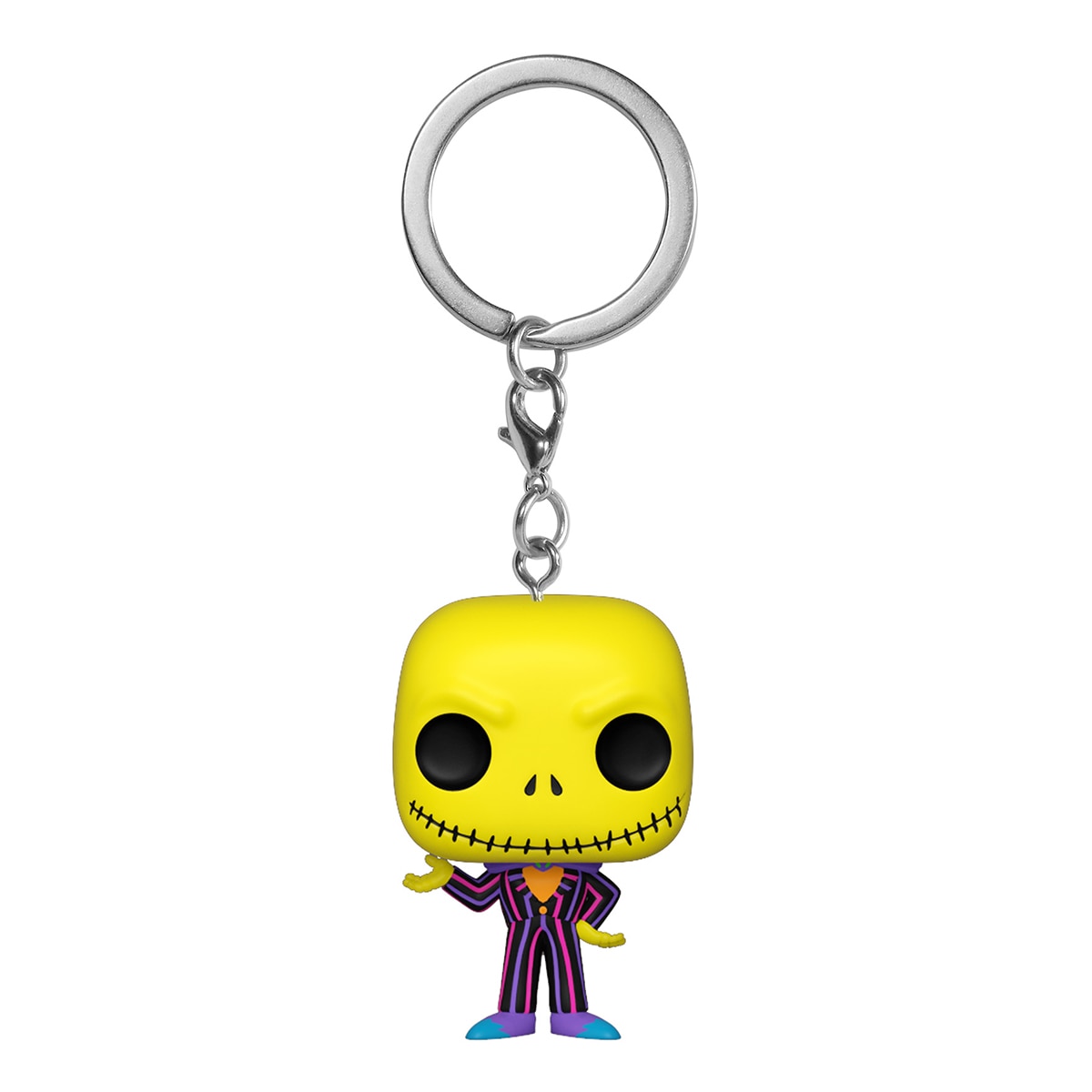Porta-Chaves Funko POP Disney Nightmare Before Christmas Jack Blacklight 1