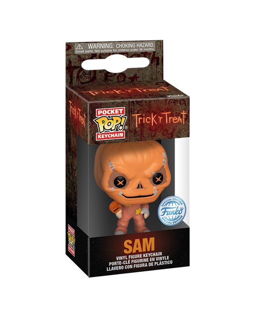 Llavero Funko Pop Sam unmasked Trick r Treat 2