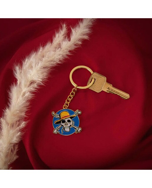 Porta-chaves 4 cm Calavera Luffy One Piece Cineréplicas 2