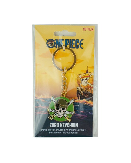 Porta-chaves 4 cm Calavera Zoro One Piece Cineréplicas 3