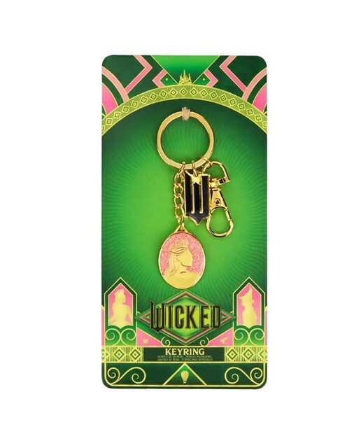 Porta-chaves amizade Glinda metal Wicked 2