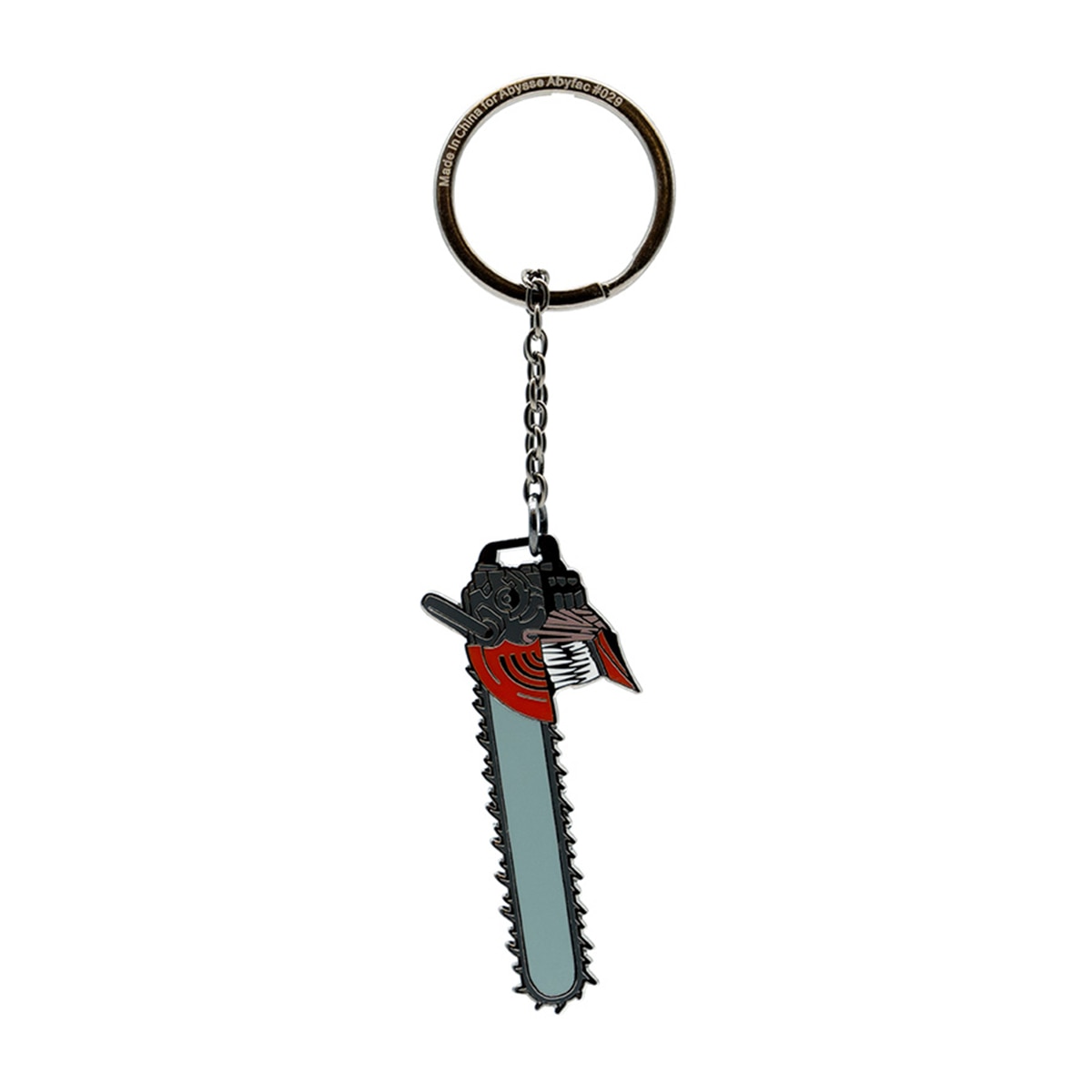 Porta-chaves 3D Cabeça Chainsaw Man Abysse Corp 1