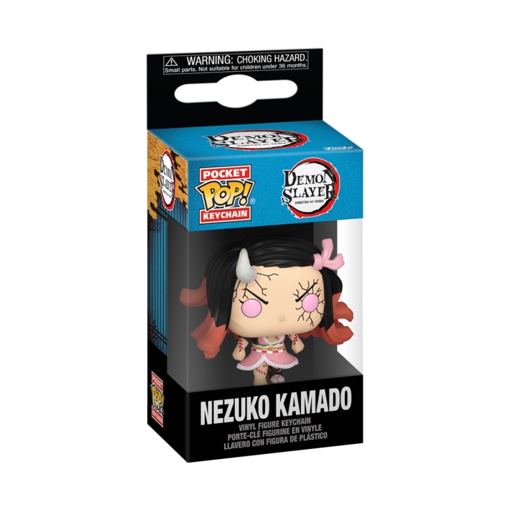 Porta-chaves Pop Keychain Nezuko demoniaco Demon Slayer: Kimetsu No Yaiba 2