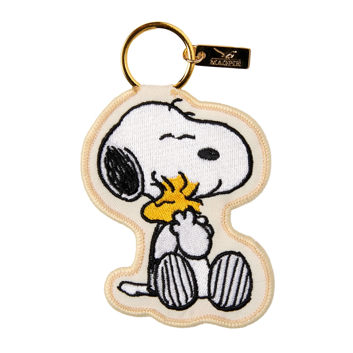 Imagem 0 de Porta-chaves Snoopy com patch Hug Magpie