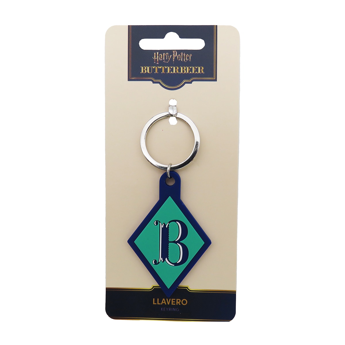 Porta-chaves Rubber Logo Harry Potter Butterbear CyP Multicolor-3