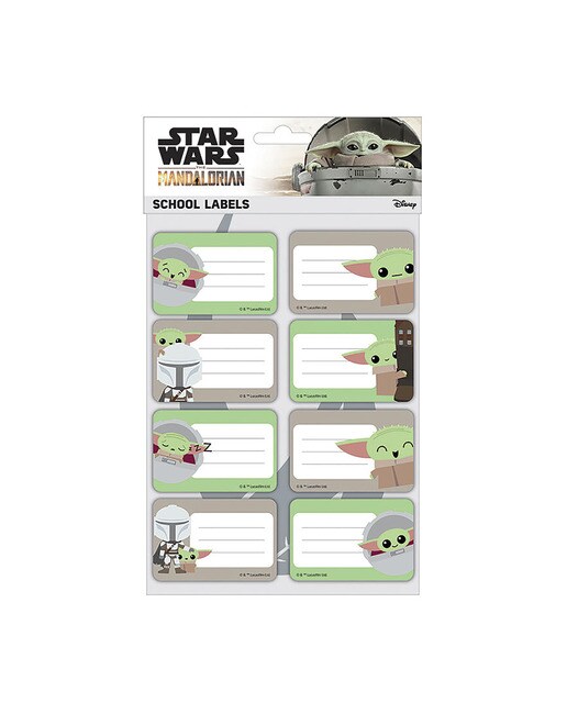 Imagem 0 de Etiquetas Livros Mandalorian STAR WARS