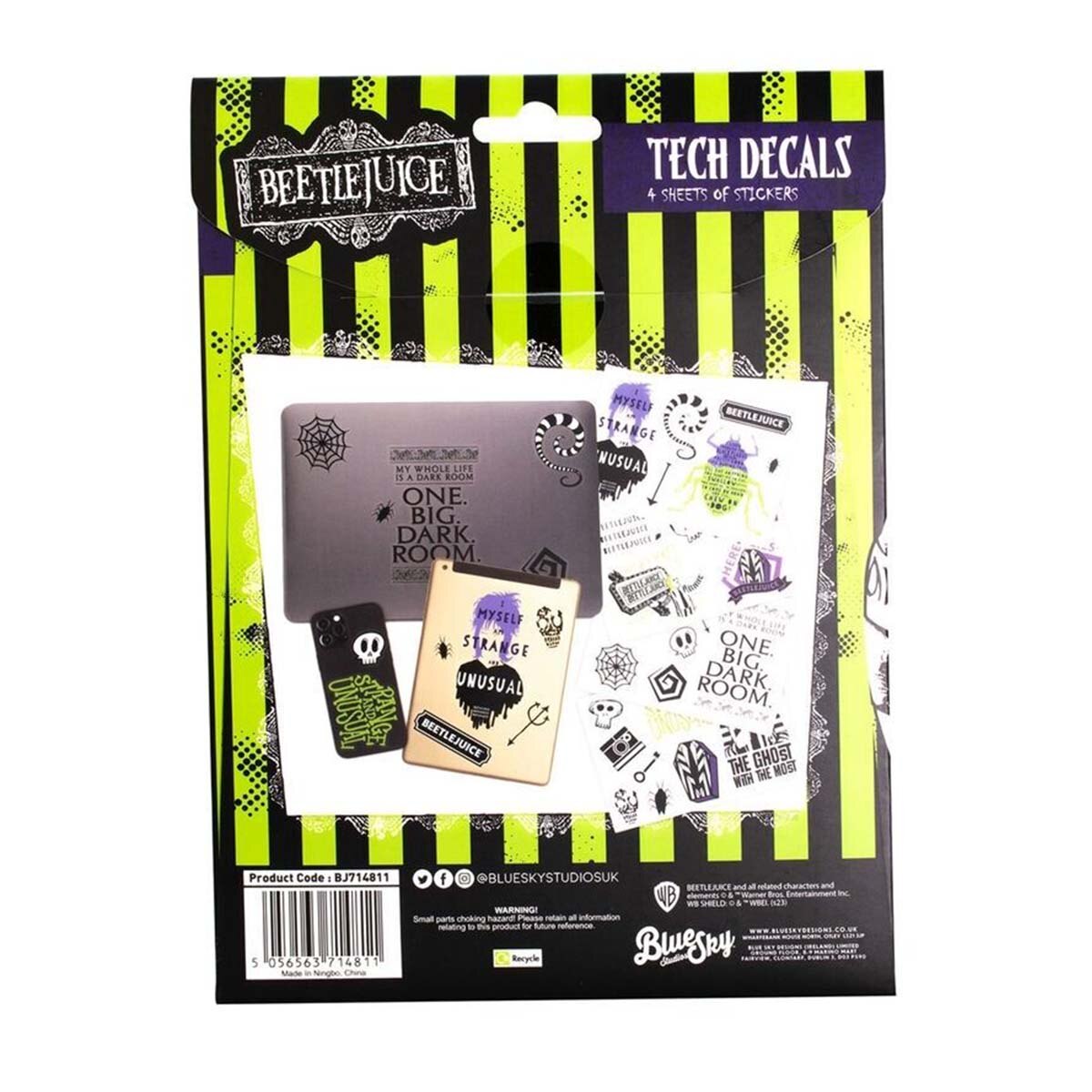 Set Autocolantes Beetlejuice 1
