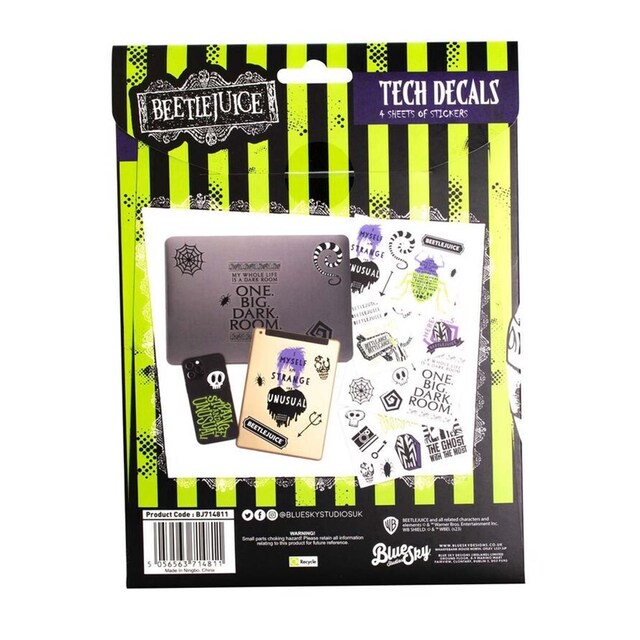 Imagen 0 de Set Pegatinas Beetlejuice
