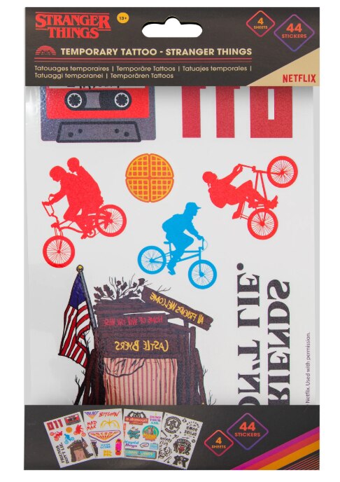 Tatuagens Set-20 St.Things Stranger Things 2