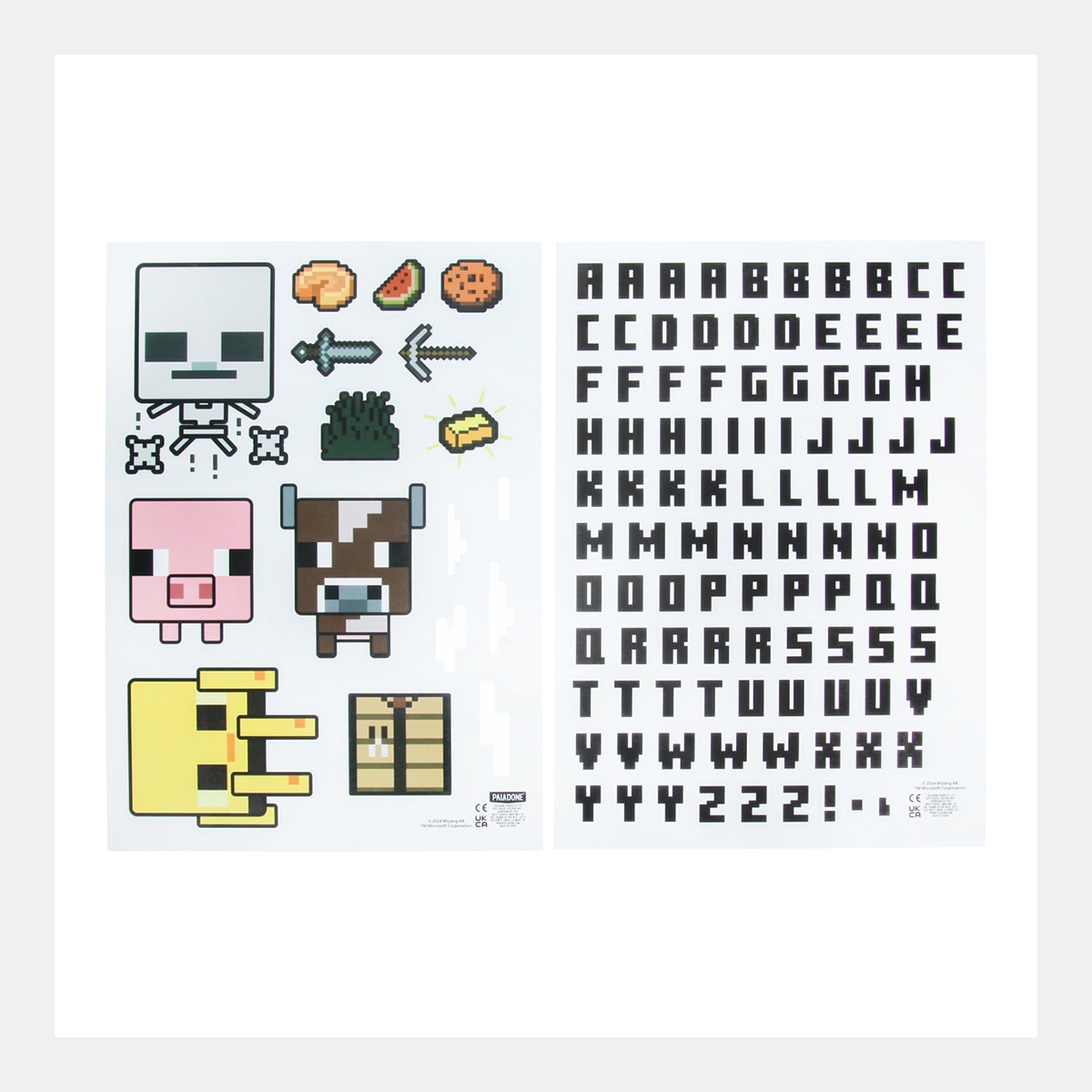 Imagem 0 de Stickers de pared Minecraft Paladone