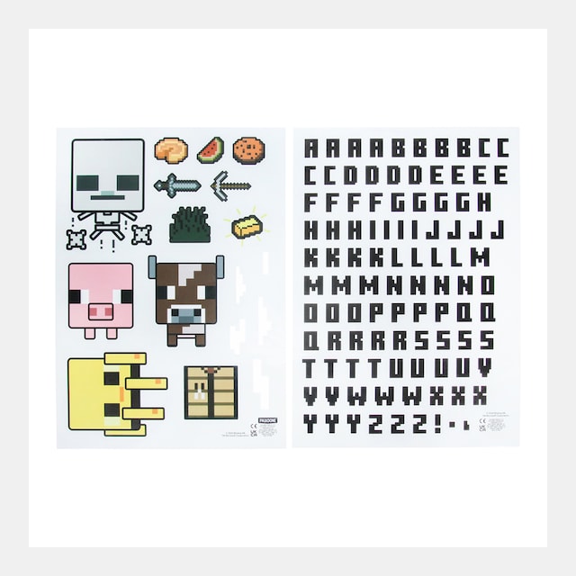 Imagen 0 de Stickers de pared Minecraft Paladone