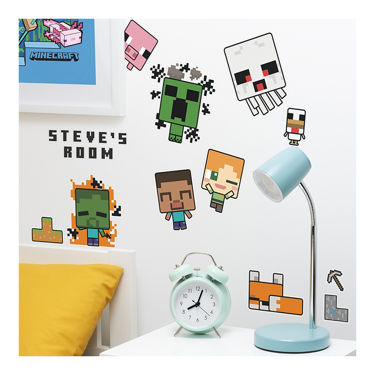 Stickers de pared Minecraft Paladone 3