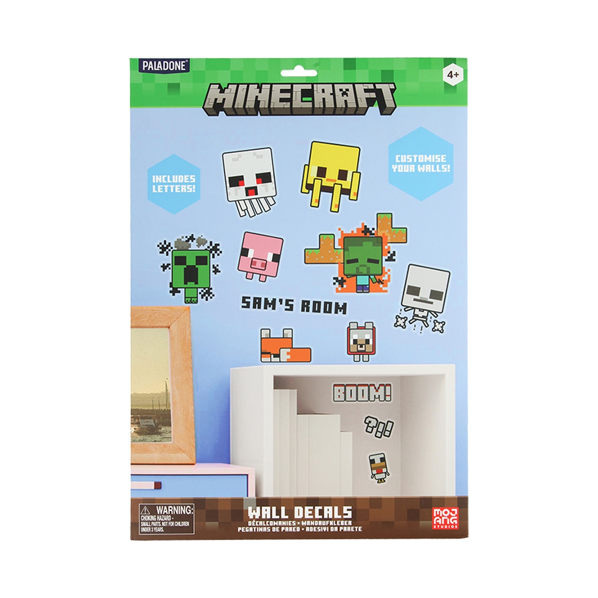 Stickers de pared Minecraft Paladone 4