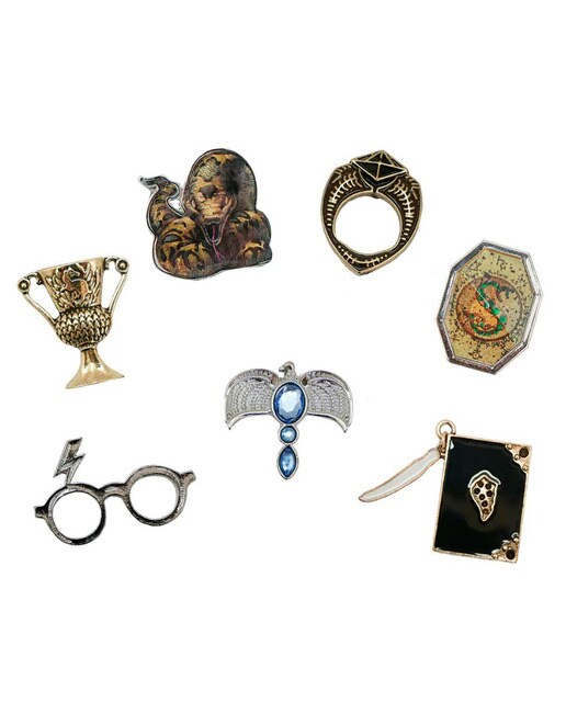 Conjunto 7 Pins Harry Potter Horrocrux 1