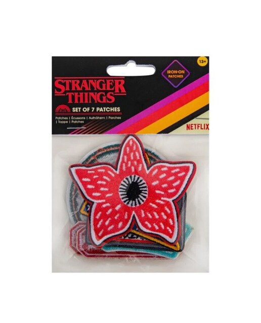 Conjunto de 7 autocolantes Stranger Things Cineréplicas 1