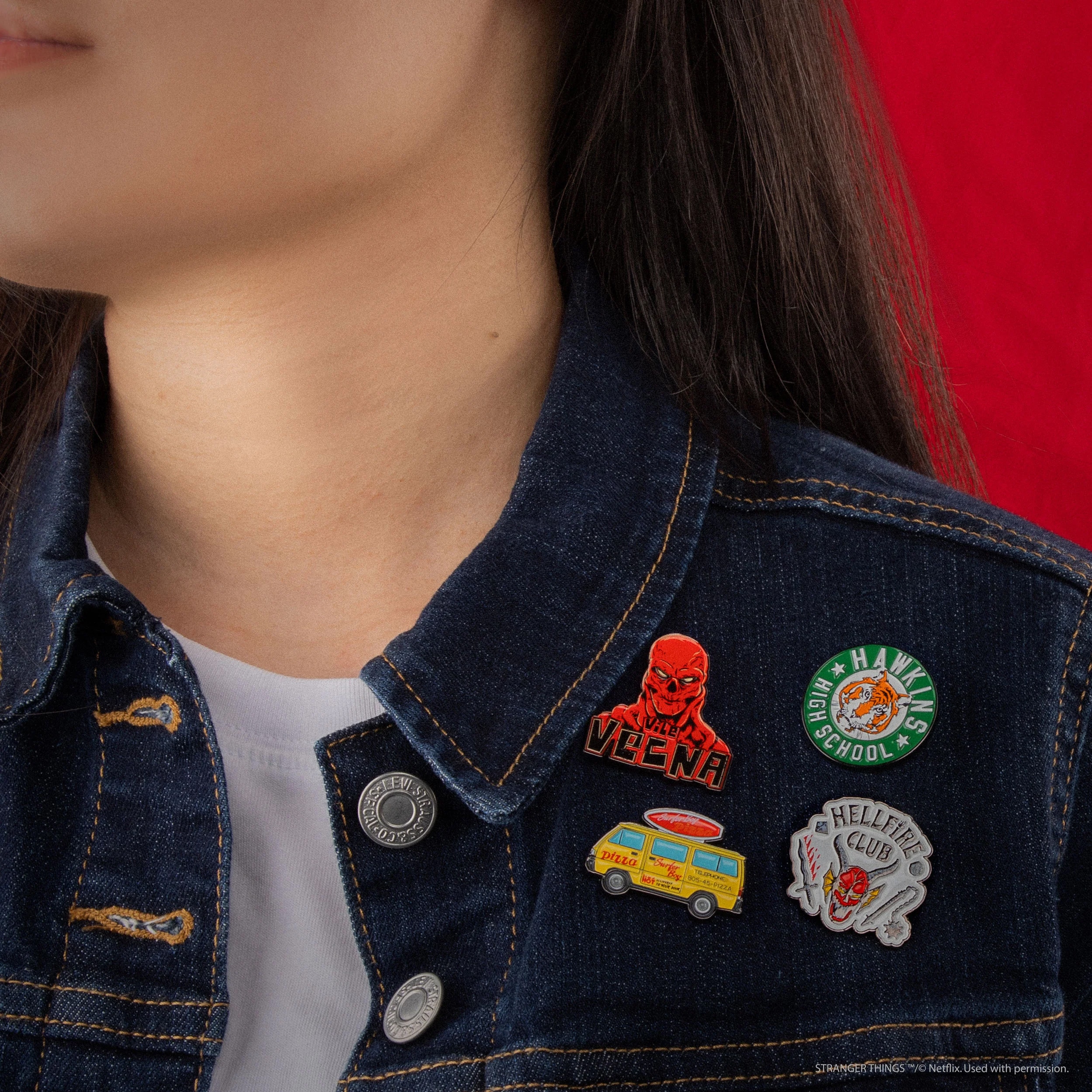 Pins set-4 Stranger Things T4 Cineréplicas 2