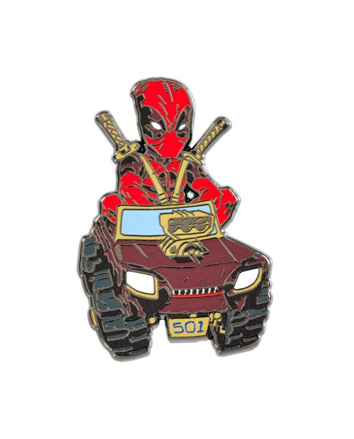 Blind Box Pins Deadpool Action Marvel 6