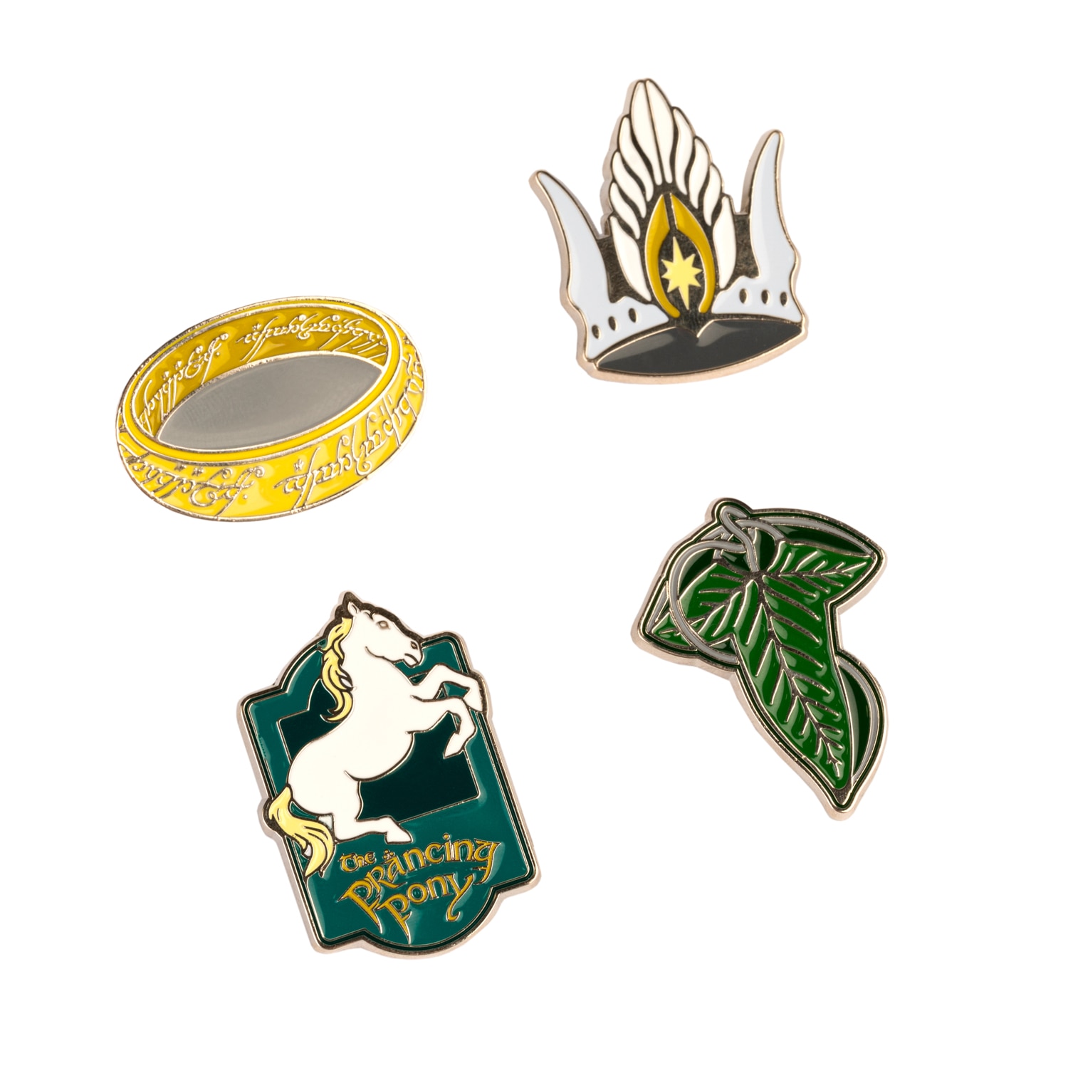 Set 4 Pins Señor de los Anillos 3