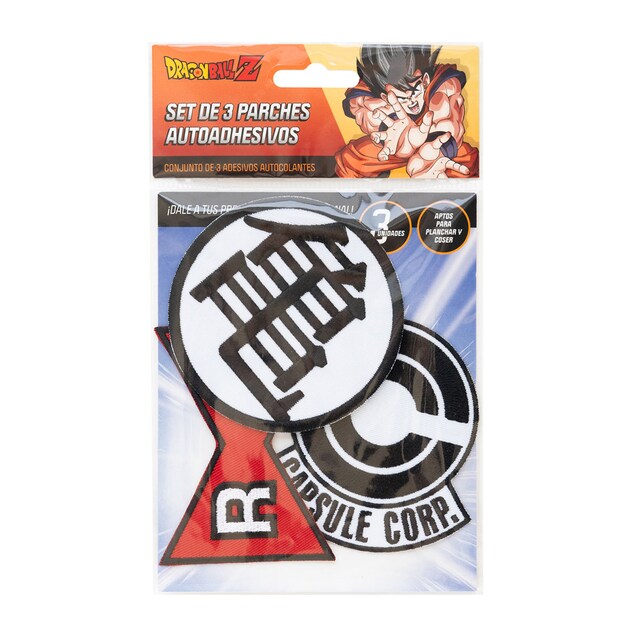 Imagem 0 de Set 3 Parches Dragon Ball Z