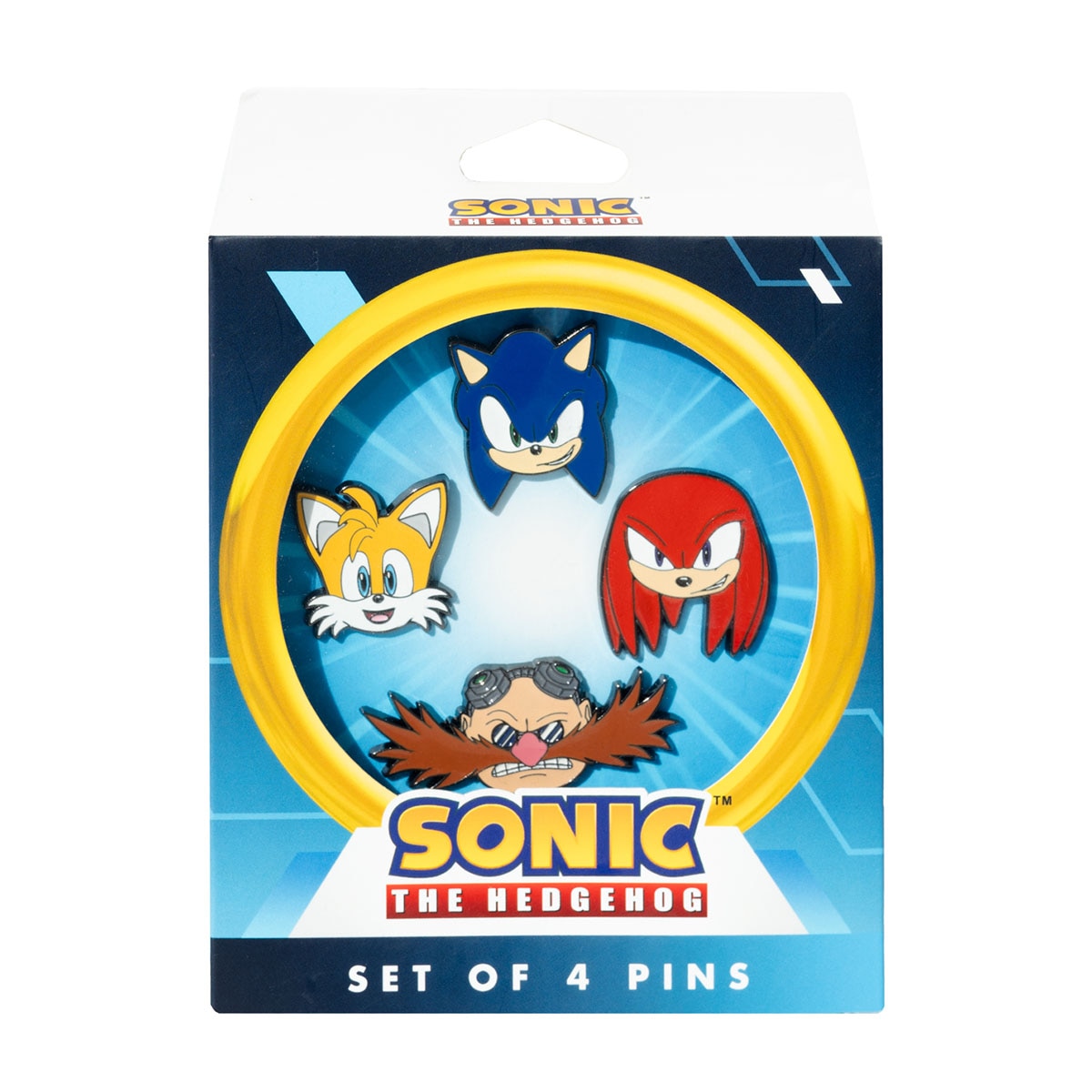Set 4 Pin Sonic The Hedgehog Sonic 1