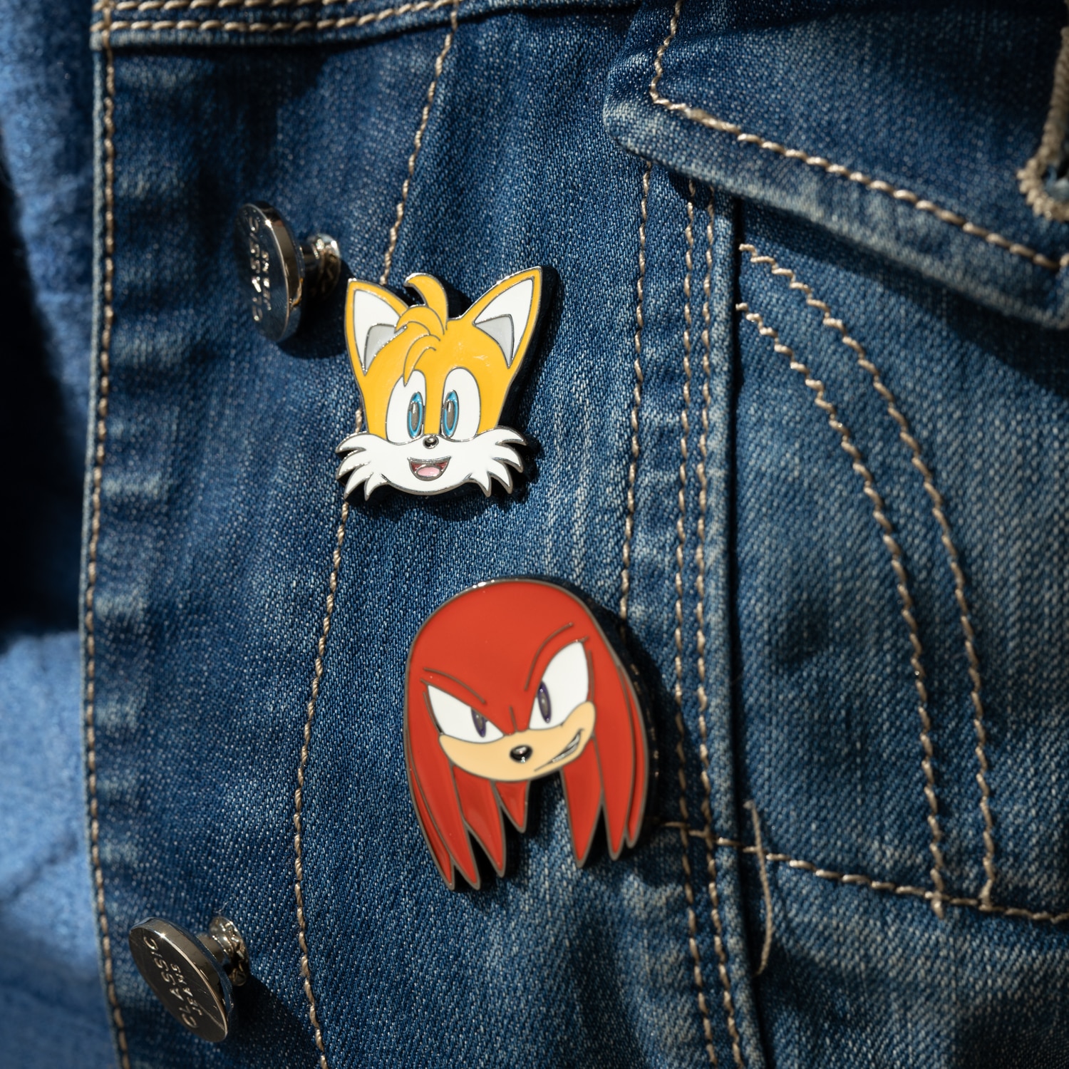 Set 4 Pin Sonic The Hedgehog Sonic 6