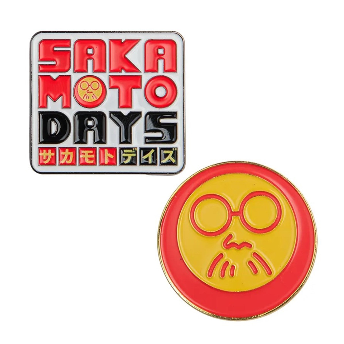 Imagem 0 de Conjunto 2 Pins Sakamoto Days Cineréplicas