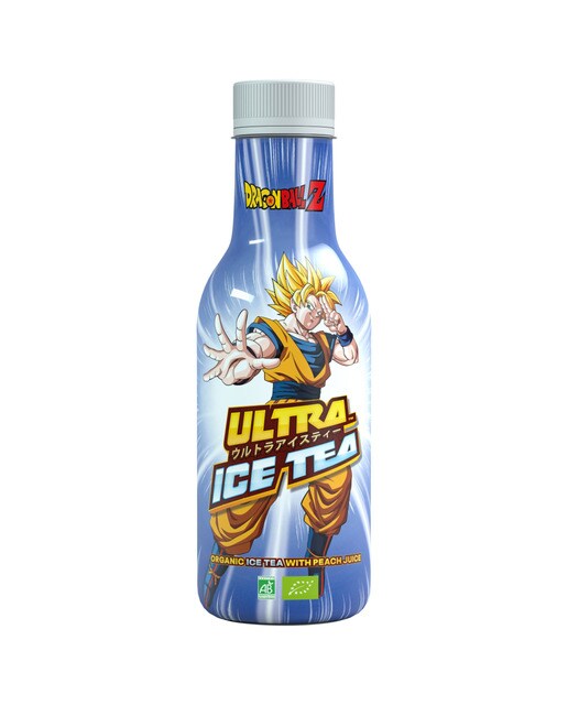 Bebida Ultra Ice Tea Pêssego Goku Dragon Ball 1