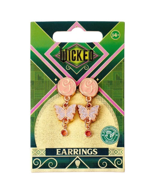 Brincos Glinda Butterfly Wicked 2