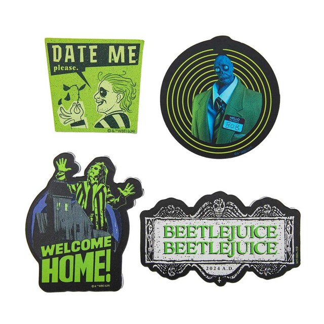 Imagen 0 de Iman Set-4 Beetlejuice