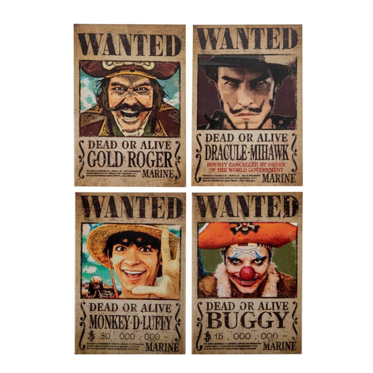 Imagem 0 de Imanes Set-4 One Piece Reward imagen real