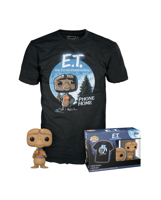 Pack Funko e T-shirt E.T. 1