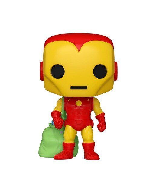 Camiseta Pop & Tee Holiday Iron Man Funko 4