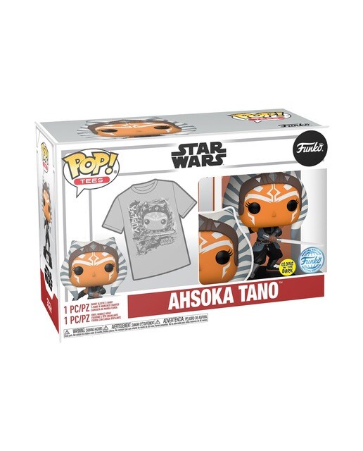 T-shirt Pop & Tee Ahsoka The Mandalorian Star Wars 2