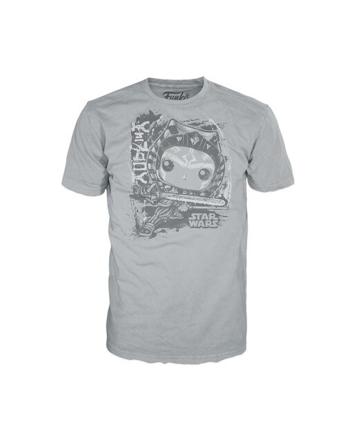 T-shirt Pop & Tee Ahsoka The Mandalorian Star Wars 3