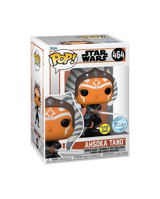 T-shirt Pop & Tee Ahsoka The Mandalorian Star Wars 4
