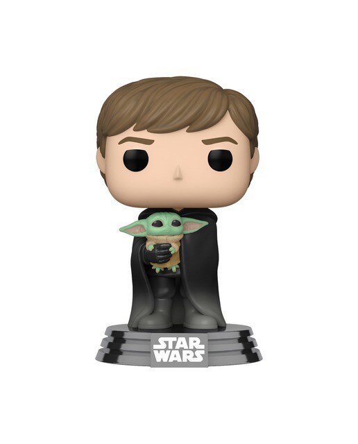 Figura Pop & Tee Luke com Child The Mandalorian 3