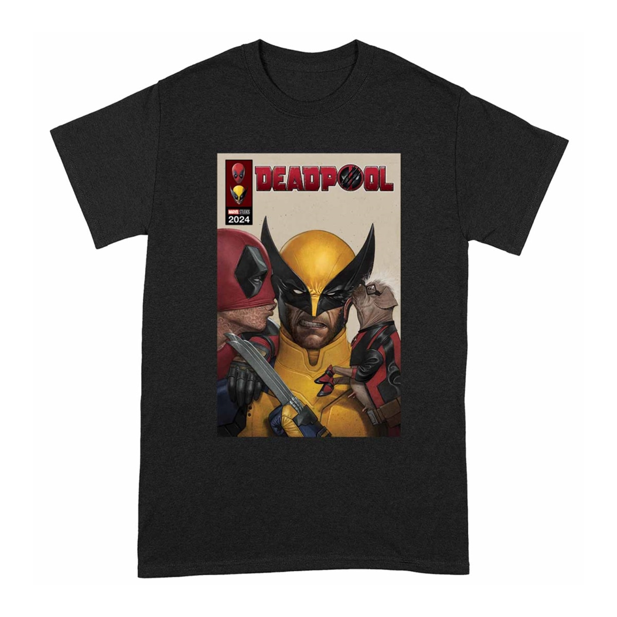 Imagem 0 de T-shirt Deadpool 3 Kisses