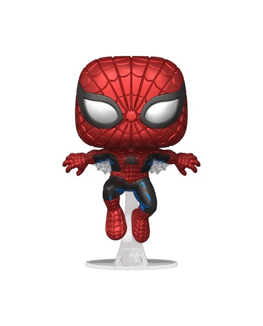 Conjunto de T-shirt Pop & Tee Spiderman Comic Cov Marvel 4