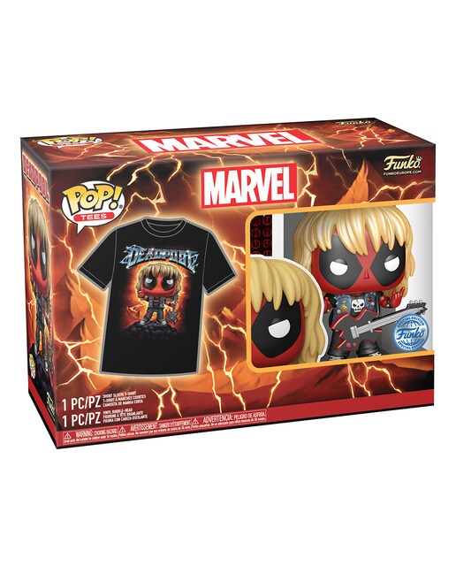 Pop&Tee Deadpool Heavy Metal Marvel Deadpool 2