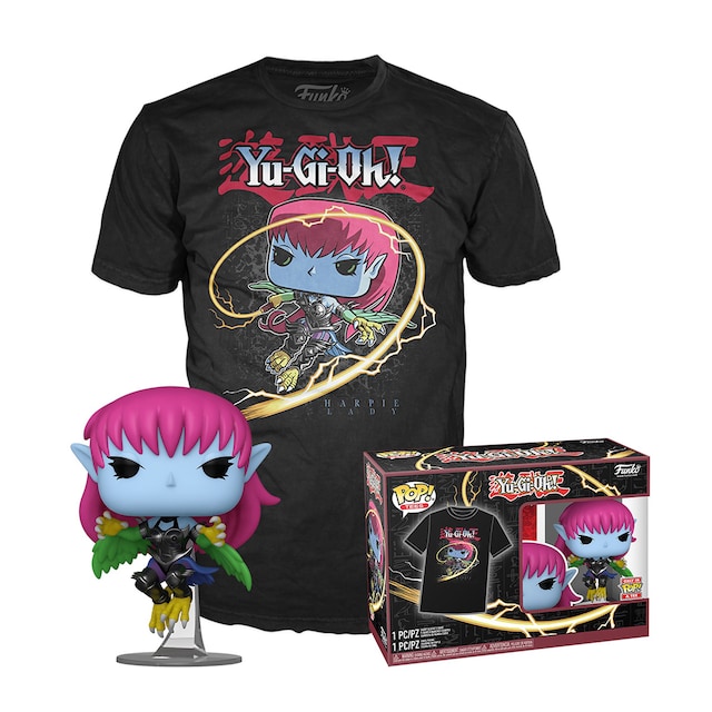 Imagen 0 de Camiseta Pop & Tee Cyber Harpie Lady YU-GI-OH! Funko