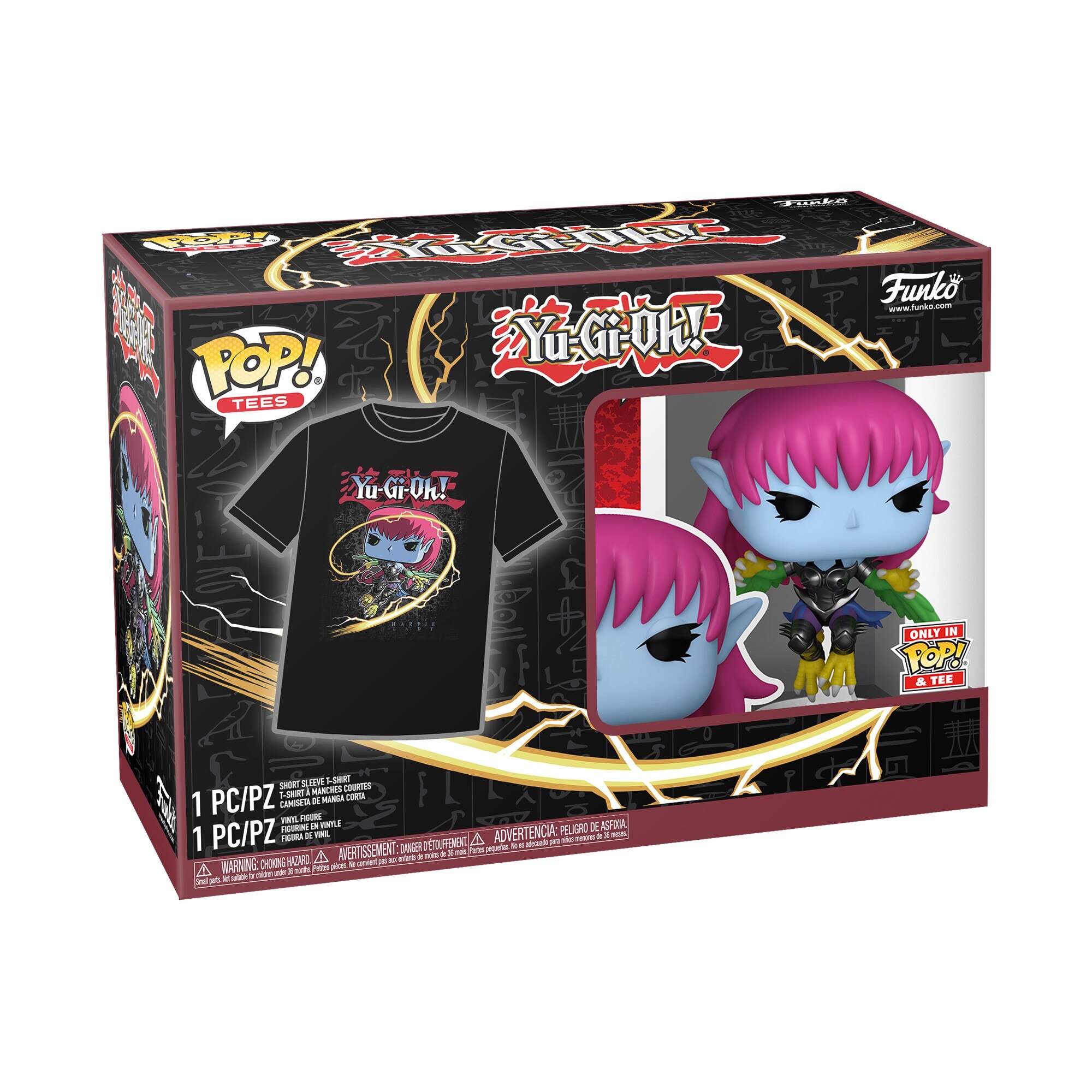 T-shirt Pop & Tee Cyber Harpie Lady YU-GI-OH! Funko 2
