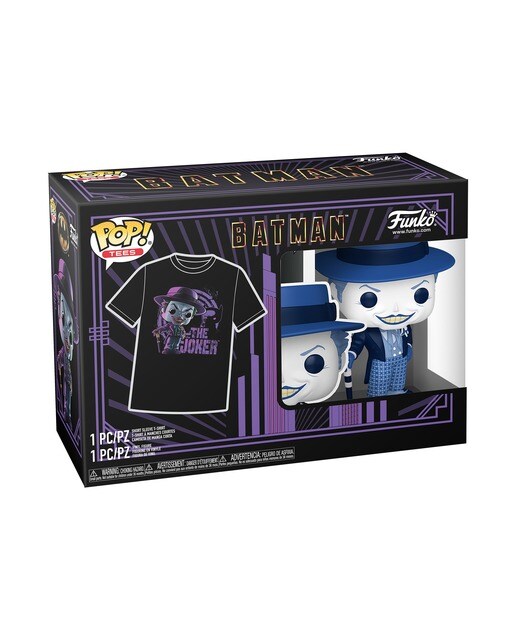 Pop & Tee The Joker DC Cómics Batman 1989 2