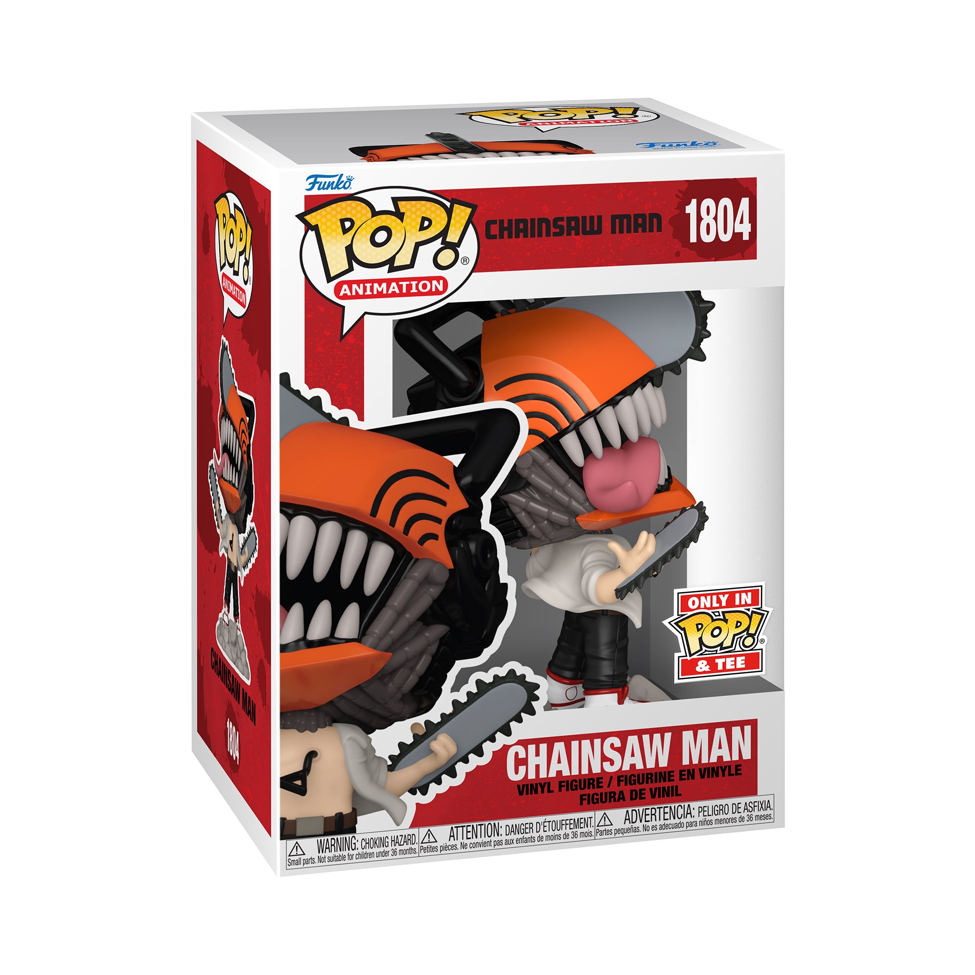 Pack Pop & Tee Chainsaw Man Leaping 4
