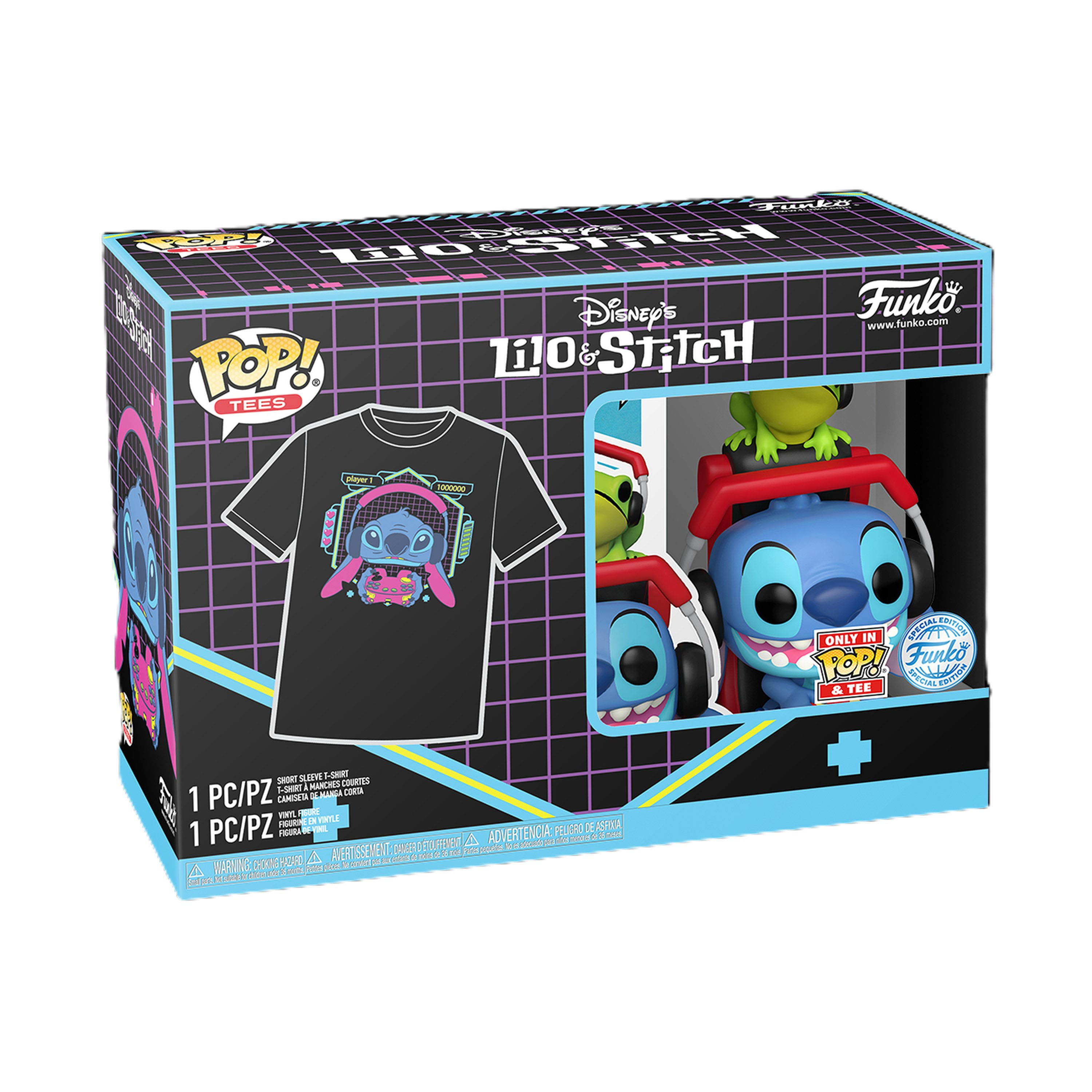 Pack Pop & Tee Gmr Stitch com Rã Lilo & Stitch Disney 2
